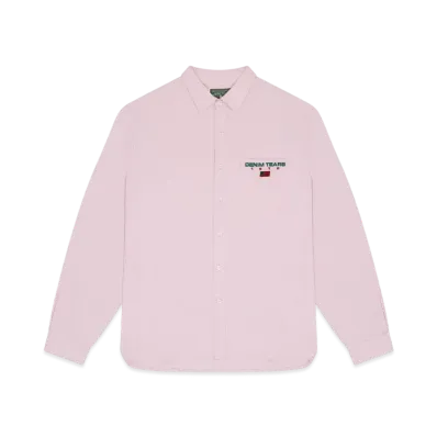 DENIM TEARS 1619 Pan African Flag Oxford "Pink"
