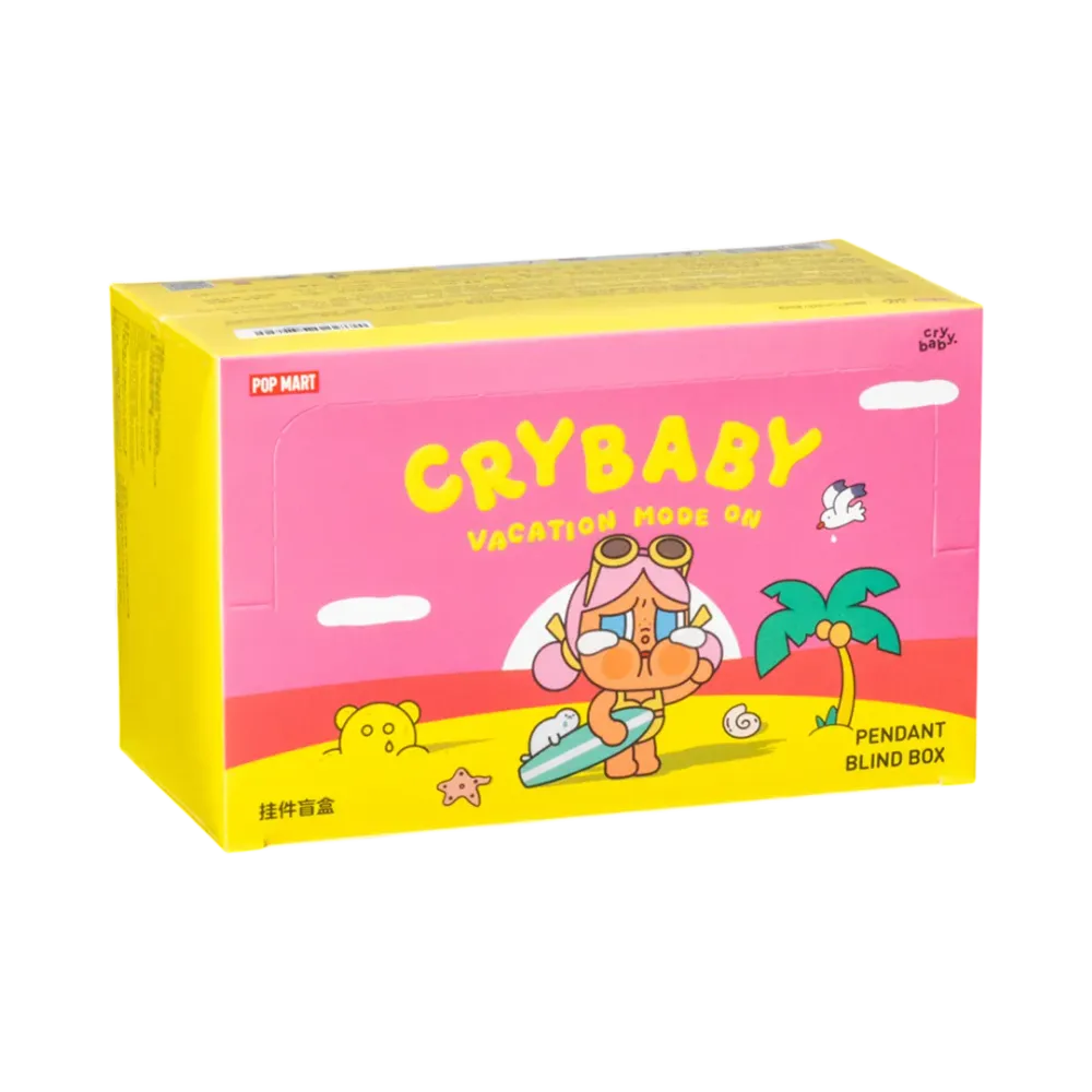 POP MART CRYBABY Vacation Mode On Series-Pendant Blind Box [Assortment Box]