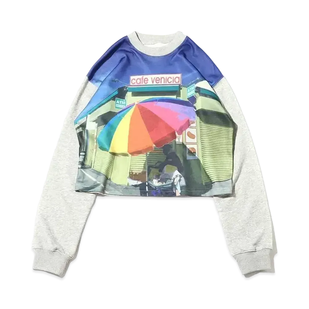 atmos pink Photo Print Sweatshirt "Gray"