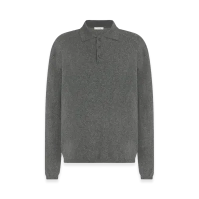 The Row Almot Cotton Top "Grey Melange"