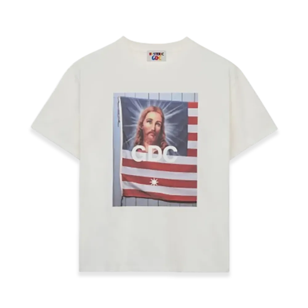 HYSTERIC GLAMOUR GDC Flag T Shirt "White"