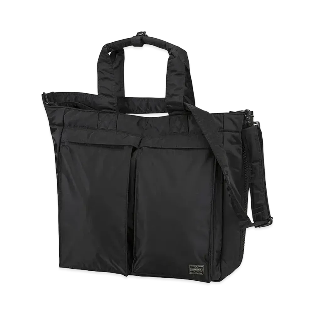 PORTER x MIZUNO Tote Bag "Black"