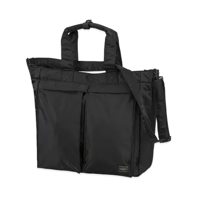 PORTER x MIZUNO Tote Bag "Black"