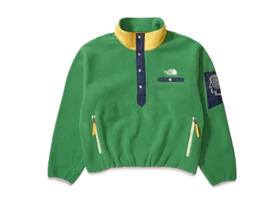 The North Face x Brain Dead 89 Placket Pullover Fleece "Green"