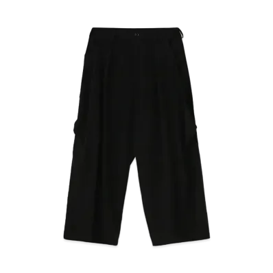 Yohji Yamamoto Y's DECYNE BIG FRONT POCKET PANTS "Black"