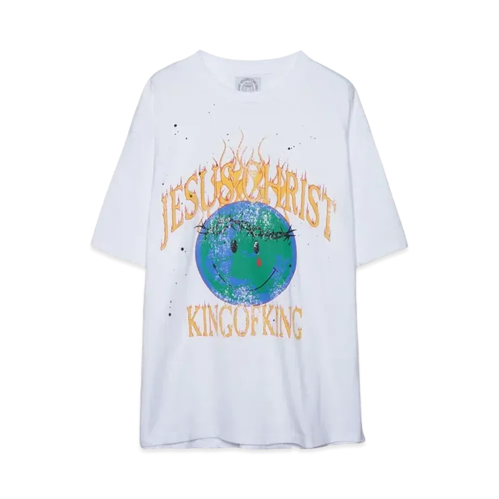 SOMEIT J.X.F VINTAGE TEE "WHITE"