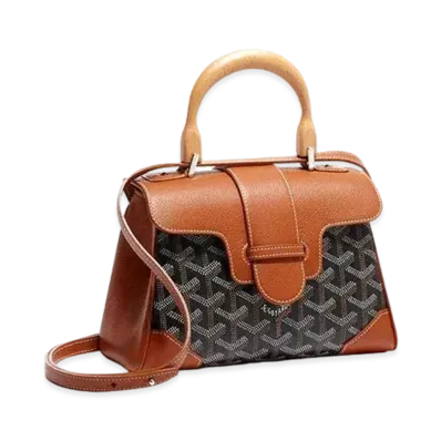Goyard Saigon Souple Mini Bag "Black/Brown"