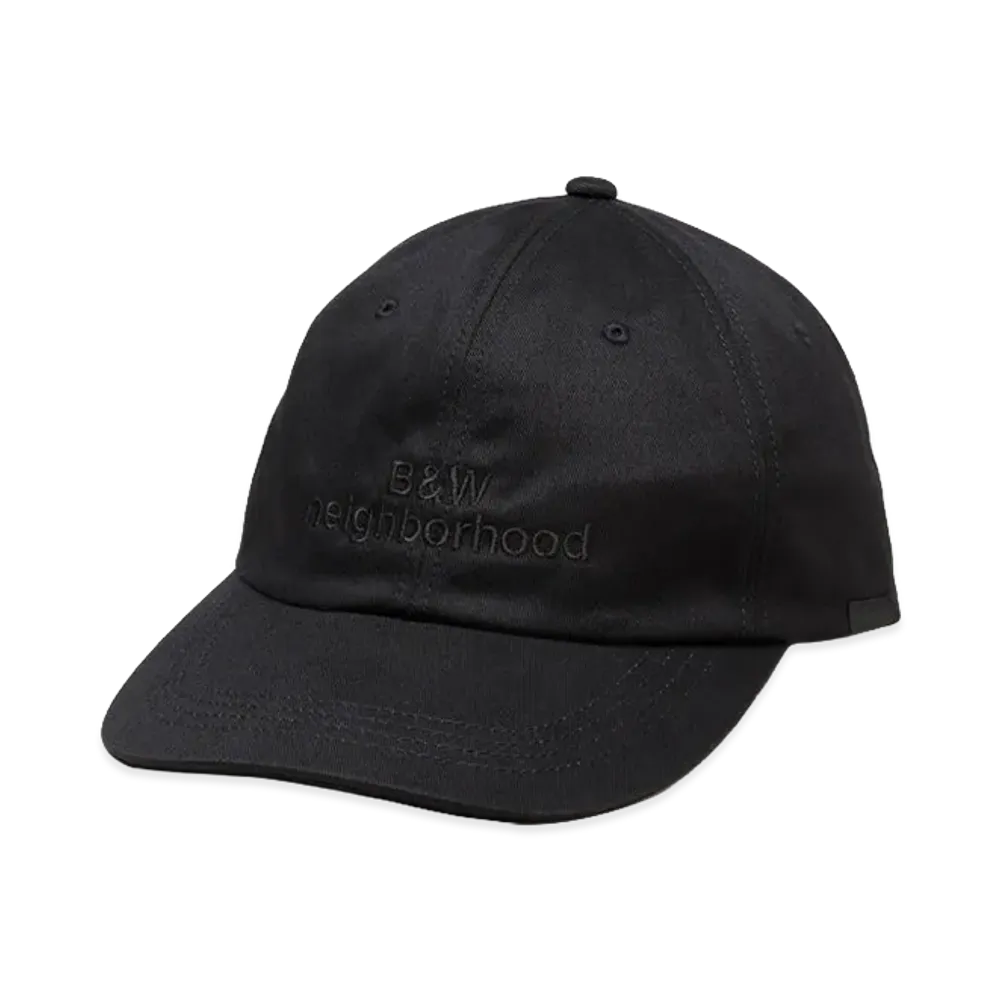 NEIGHBORHOOD BW . Dad Cap "Black"