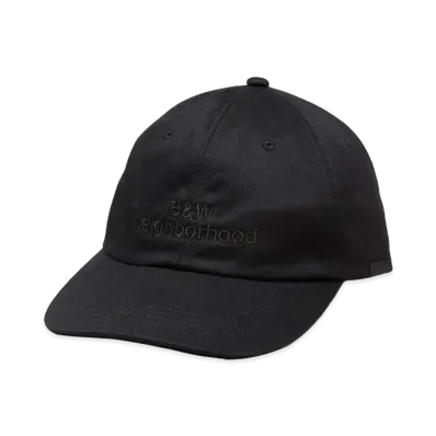 NEIGHBORHOOD BW . Dad Cap "Black"