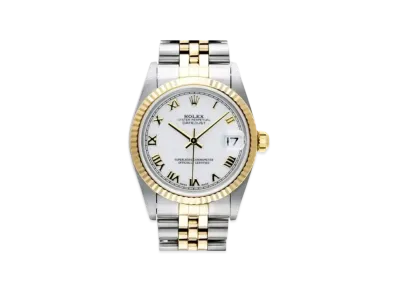 ROLEX Datejust "White Roman/Stainless Steel/Yellow Gold" 78273
