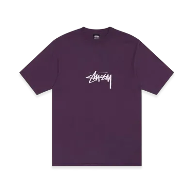 Stussy Small Stock Tee Pigment Dyed "Purple"