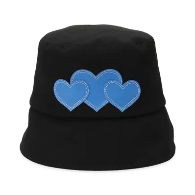 Y's x CPD HOOME Love Patch Wool Gabardine Hat "Black"