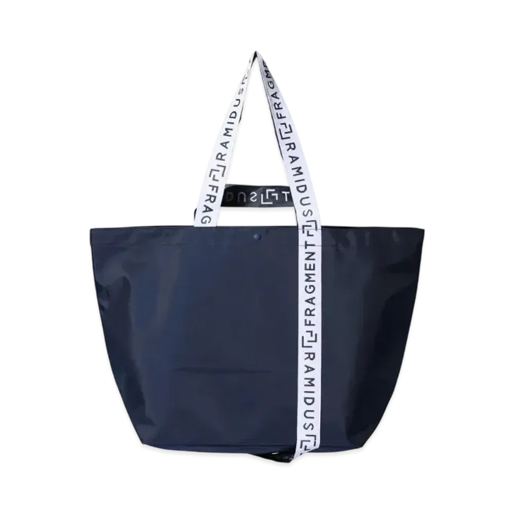RAMIDUS x fragment design Square Tote Bag (M) "Navy"