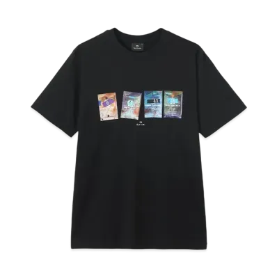 Paul Smith Plant Seeds Short Sleeve Tee "Black"