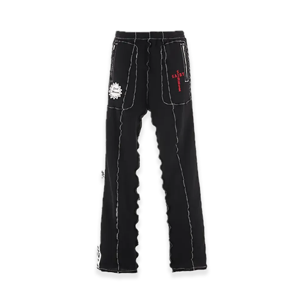 SAINT Mxxxxxx x A LOVE MOVEMENT ALM Knit Pants "Black"