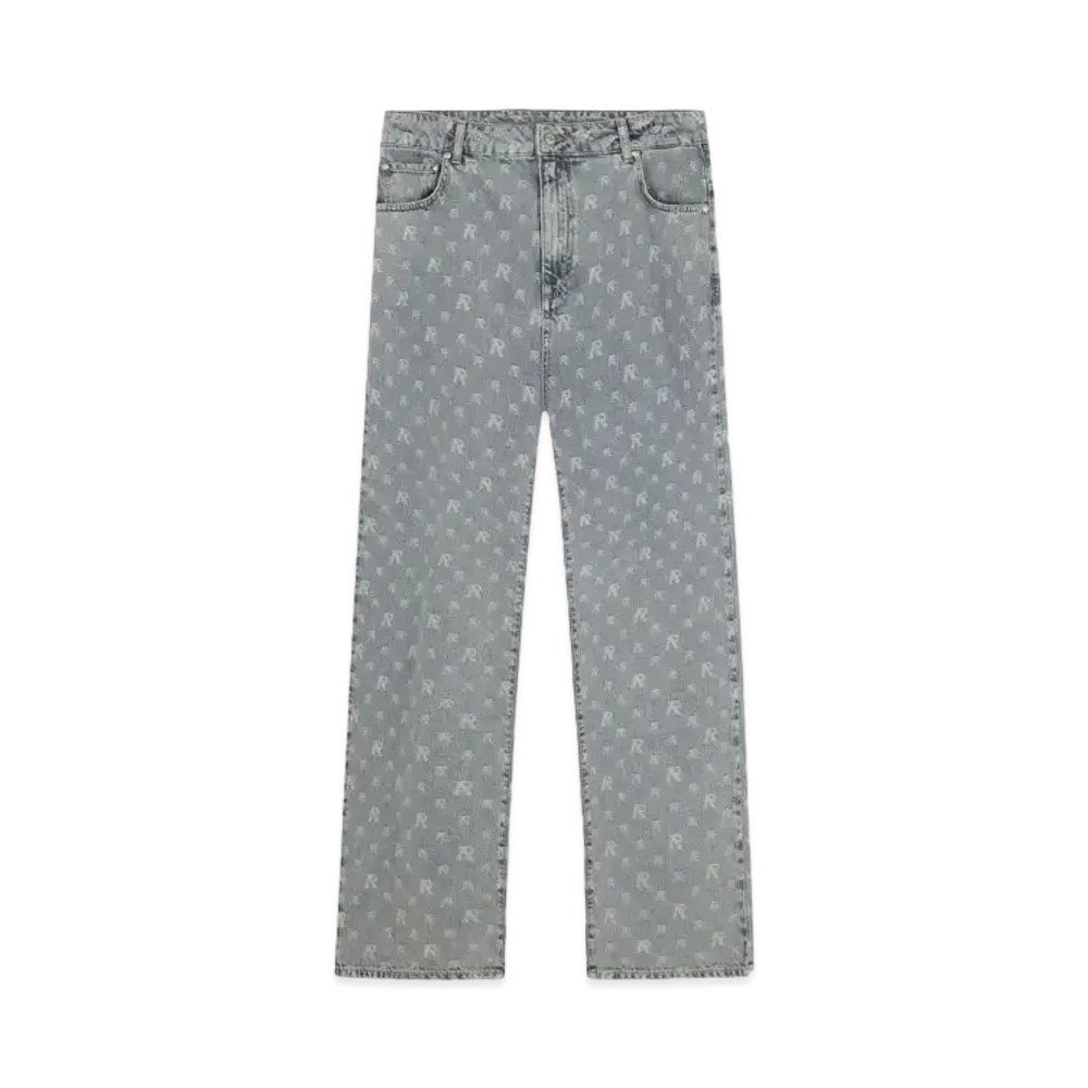 REPRESENT R3 Monogram Baggy Denim "Stone Wash"
