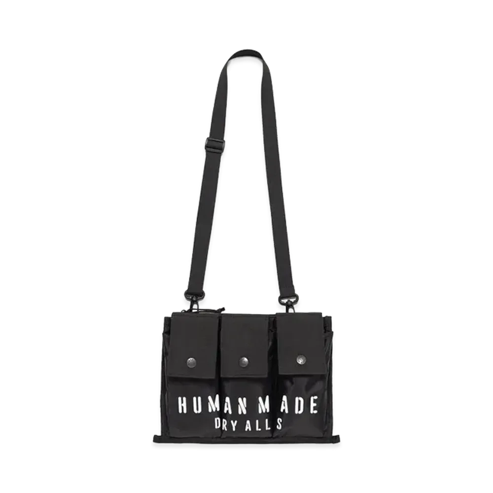 HUMAN MADE Military Shoulder Bag "Black"