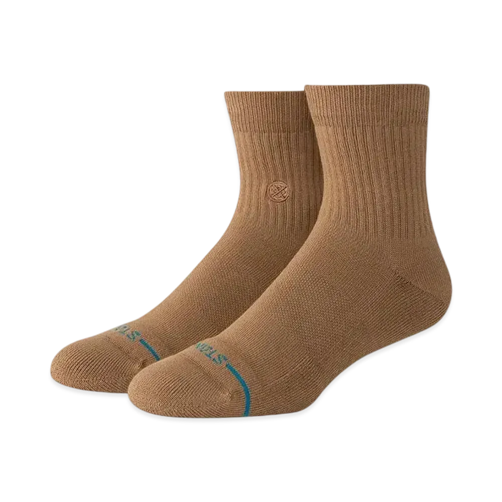 STANCE ICON QUARTER "BROWN"