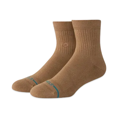 STANCE ICON QUARTER "BROWN"