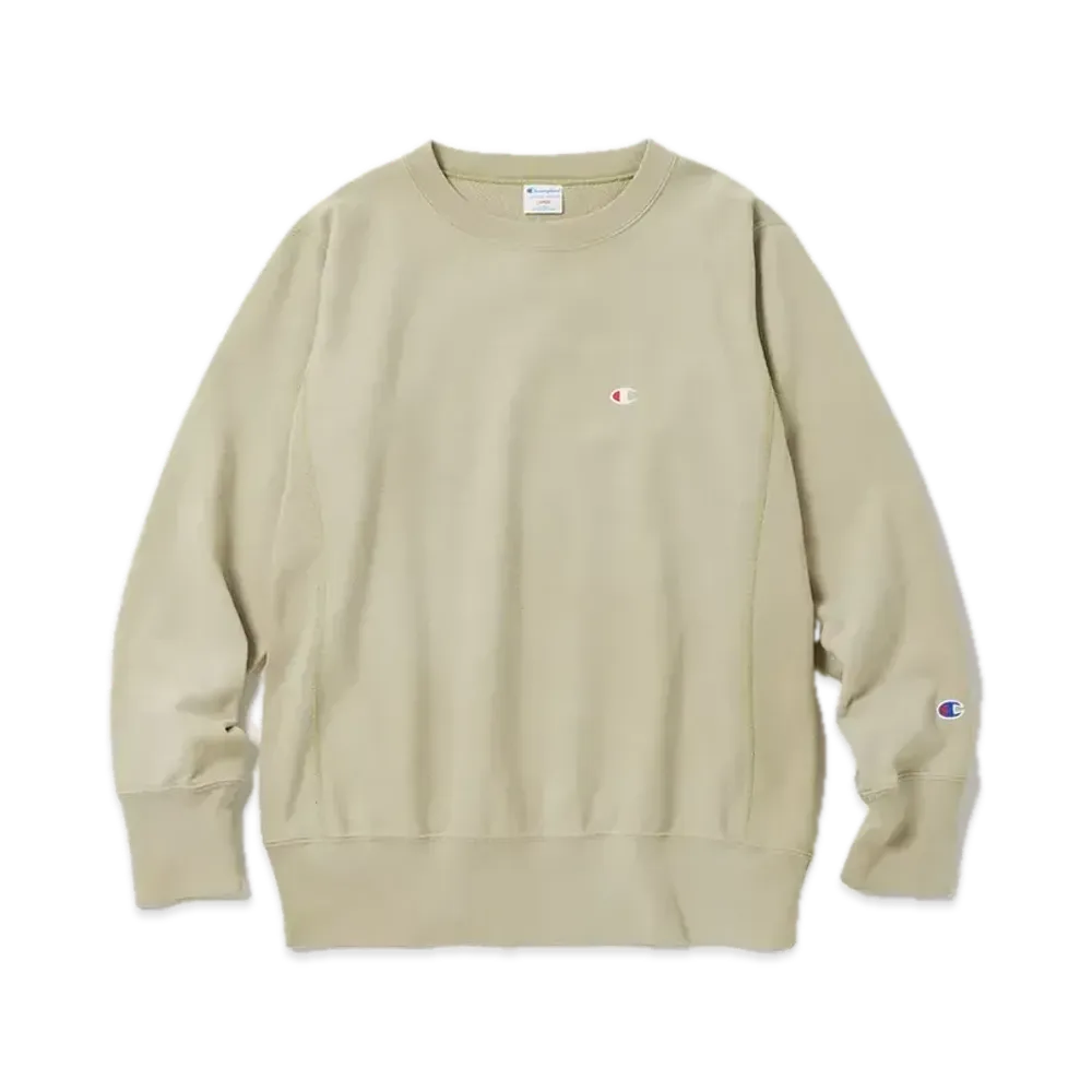 Champion Reverse Weave Crew Neck Sweatshirt "Grayish Green"