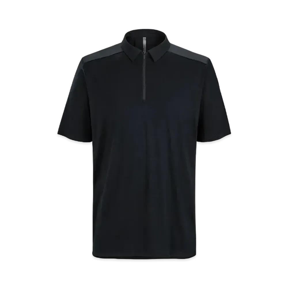 ARC'TERYX Frame Short Sleeve Polo For Men's X000007208 "Black"
