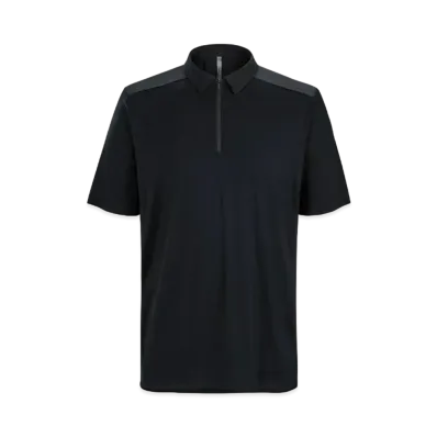 ARC'TERYX Frame Short Sleeve Polo For Men's X000007208 "Black"