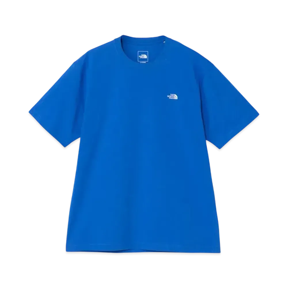 The North Face Short Sleeve Flash Dry Nuptse Cotton Tee "Hero Blue"