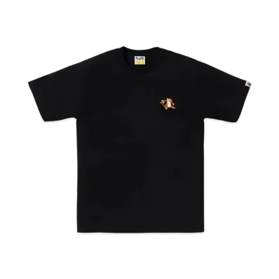A BATHING APE Tiger One Point Tee "Black"