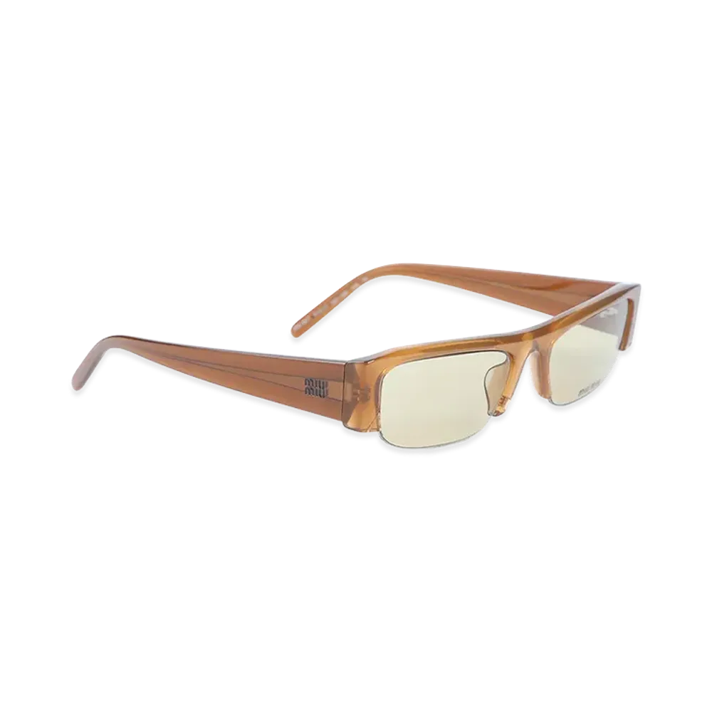 MIU MIU Women's Eyewear Transparent Sunglasses "Opal"