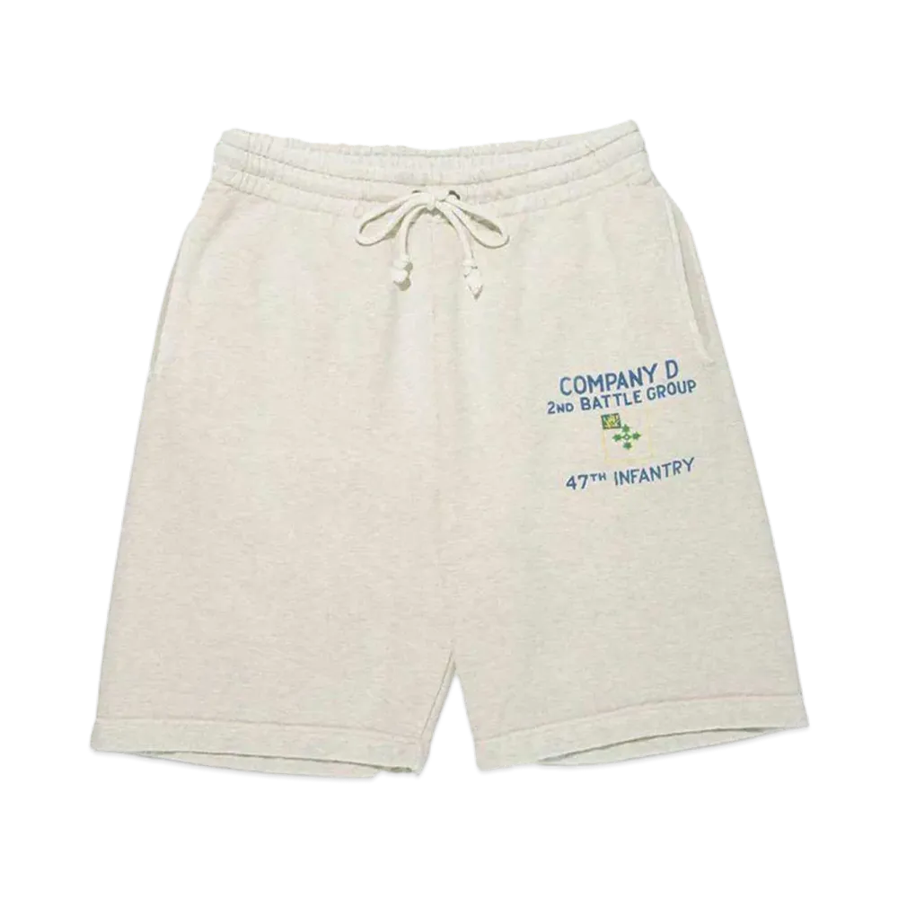 BOW WOW 47TH INFANTRY REGIMENT SWEAT SHORTS "OATMEAL AGEING"
