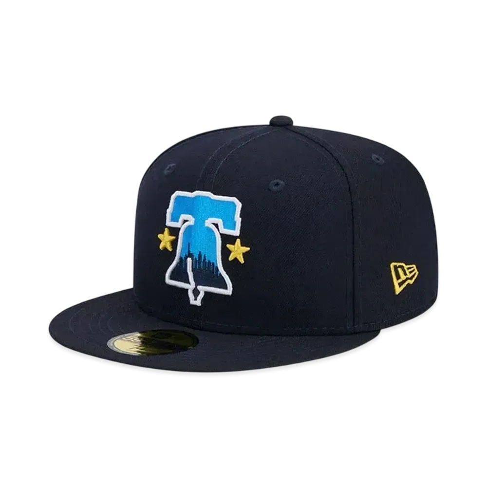 NEW ERA 59Fifty On Field 2025 MLB City Connect Philadelphia Phillies "Navy"
