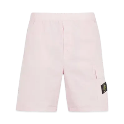 Stone Island L1811 Comfort Fit Cargo Bermuda Shorts - 24SS "Pink"
