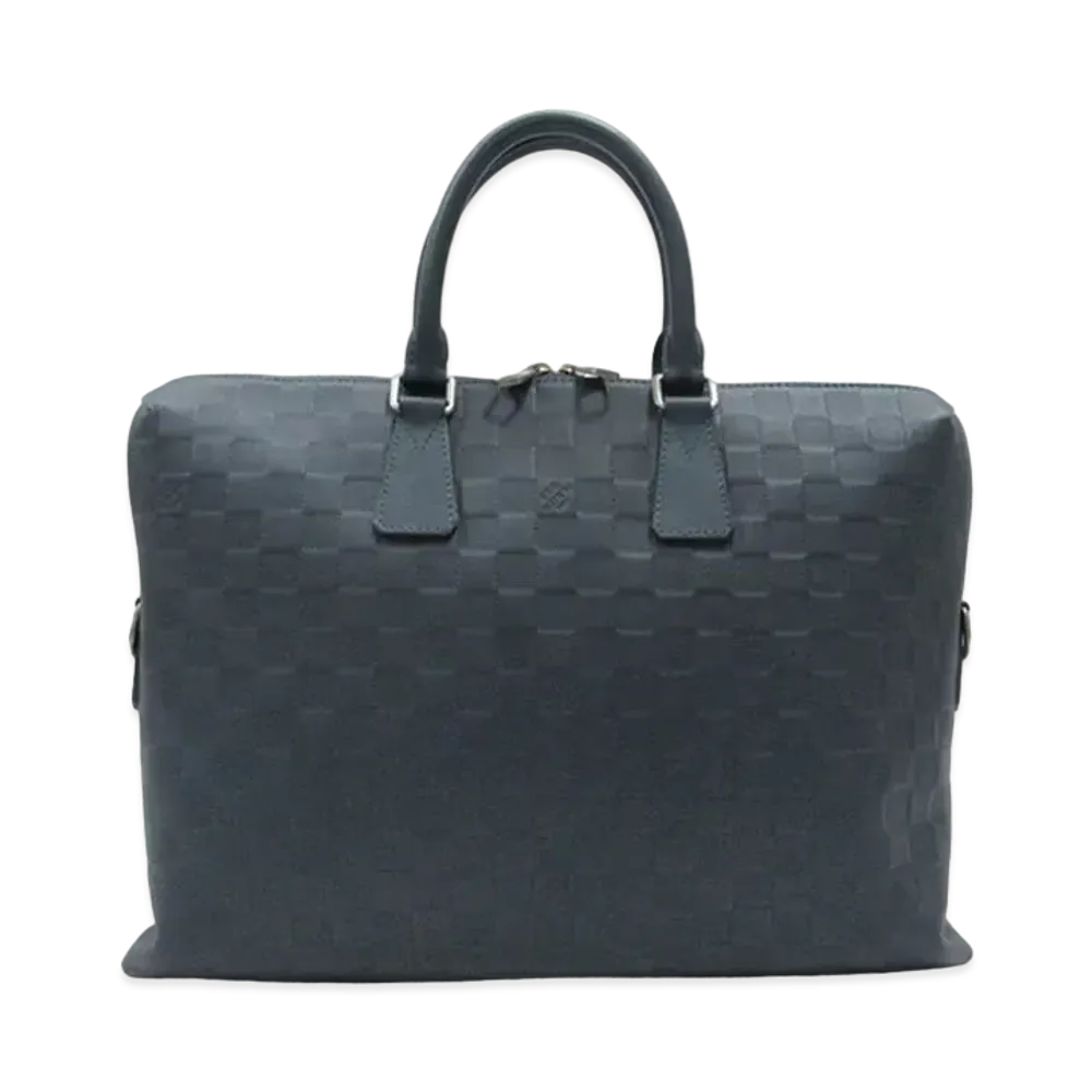 Louis Vuitton Damier Infini Porte Documents Jour "Cosmos"