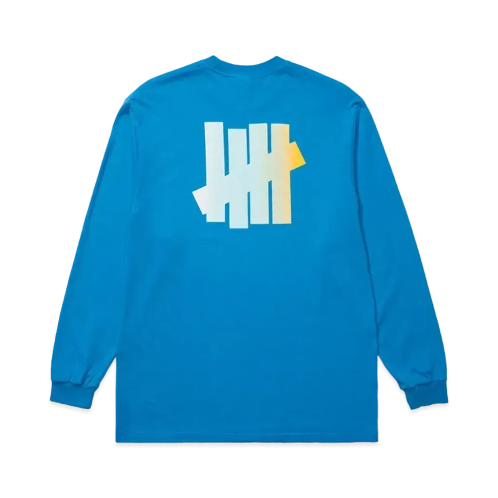 UNDEFEATED GRADIENT ICON L/S TEE - 80266 "Blue"