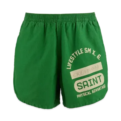 SAINT Mxxxxxx 24SS Reation Easy Shorts "Green"