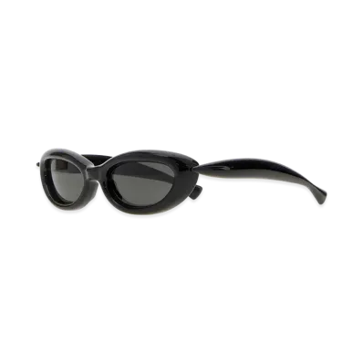 Bottega Veneta Women's Acetate Sardine Sunglasses "Black"