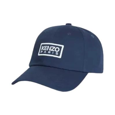 KENZO 'TAG' Cotton Cap "Midnight Blue"