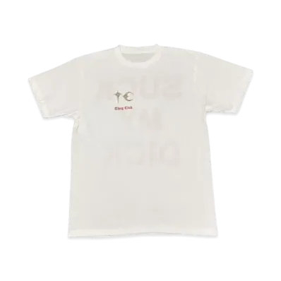 THUG CLUB Suck T-Shirts "White"