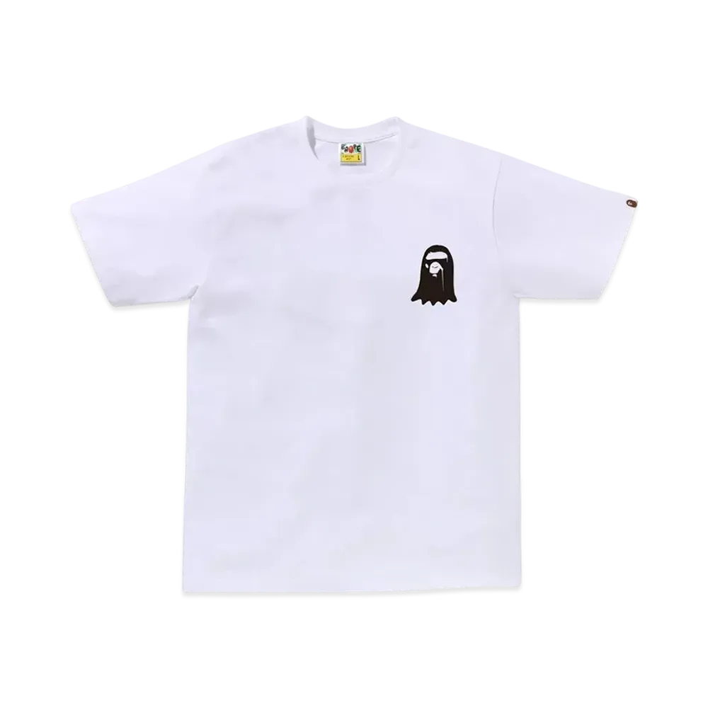 A BATHING APE Bape Gallery x Gucci Ghost Tee "White"
