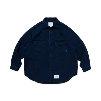 WTAPS WCPO / LS / Cotton. Denim "Indigo"