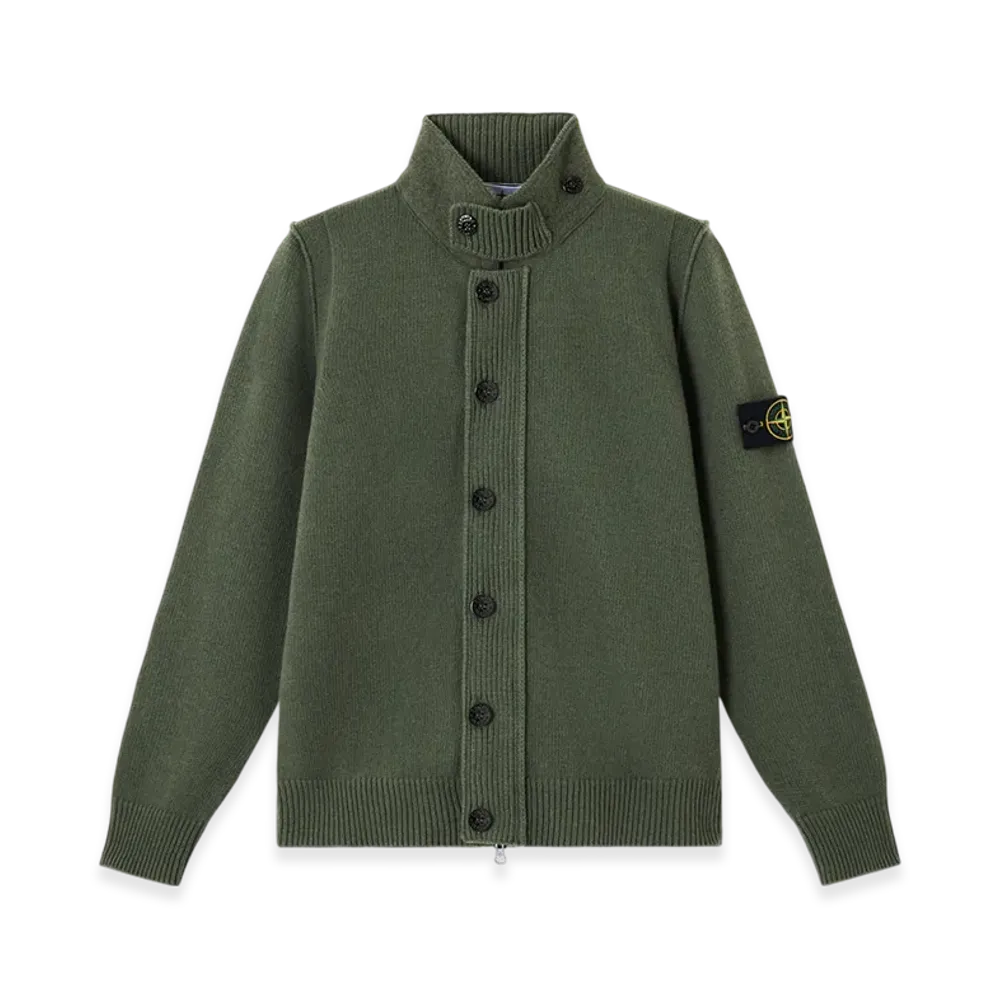 Stone Island 5100047 Lambswool "Military Green"