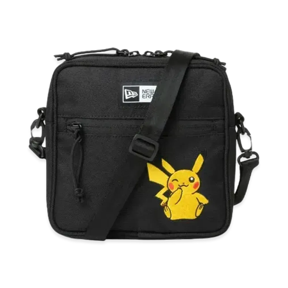 NEW ERA x Pokemon Square Shoulder Pouch 1.5L Pikachu "Black"