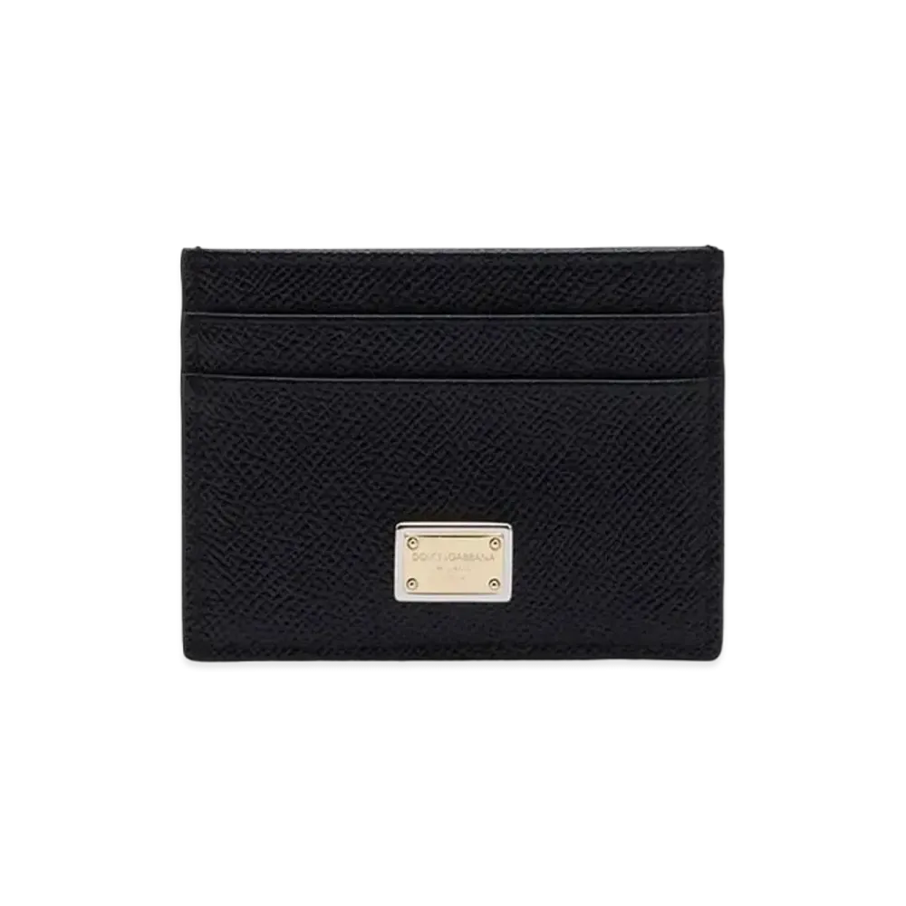 Dolce&Gabbana Credit Card Holder Calfskin "Black"