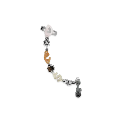 Diesel Dx1563040 Jewel Stainless Steel Cuff Earring "Multicolor"