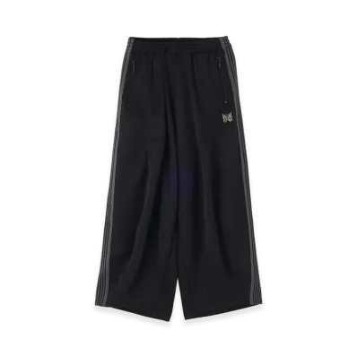 NEEDLES x BEAVER H.D. Track Pant - Poly Smooth "Black"