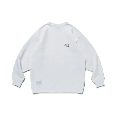 WTAPS AII 02 / Sweater / Cotton. Protect "White"