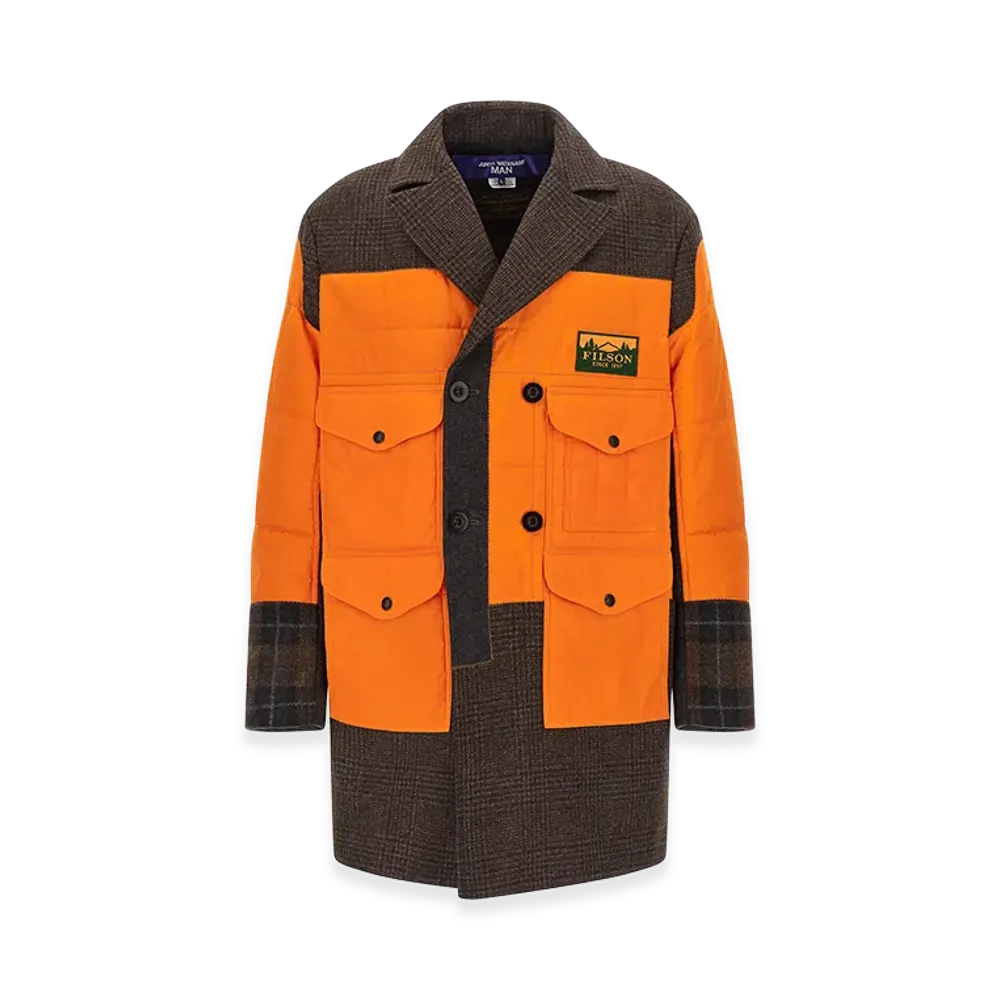 JUNYA WATANABE x Filson Patchwork Coat "Black"