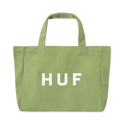 HUF OG Logo Tote Bag S "LT Avocado"