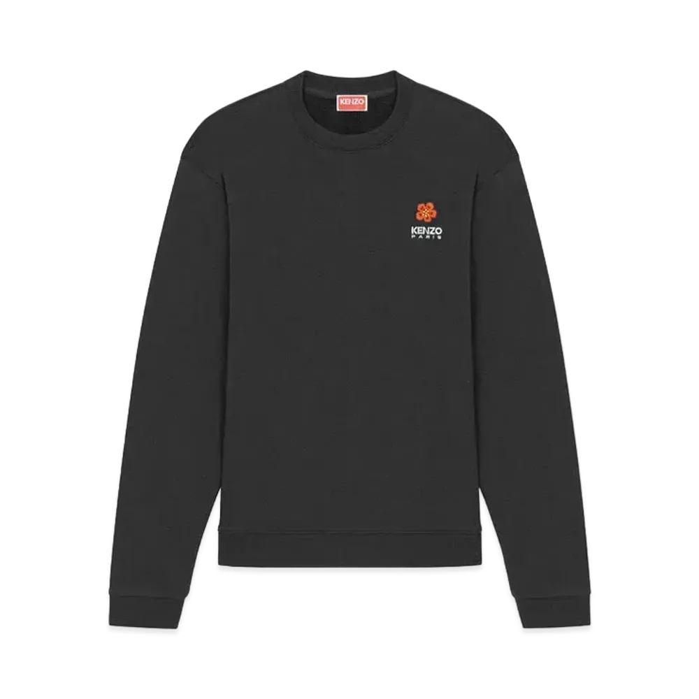 KENZO 'BOKE FLOWER' Crest Sweat "Black"