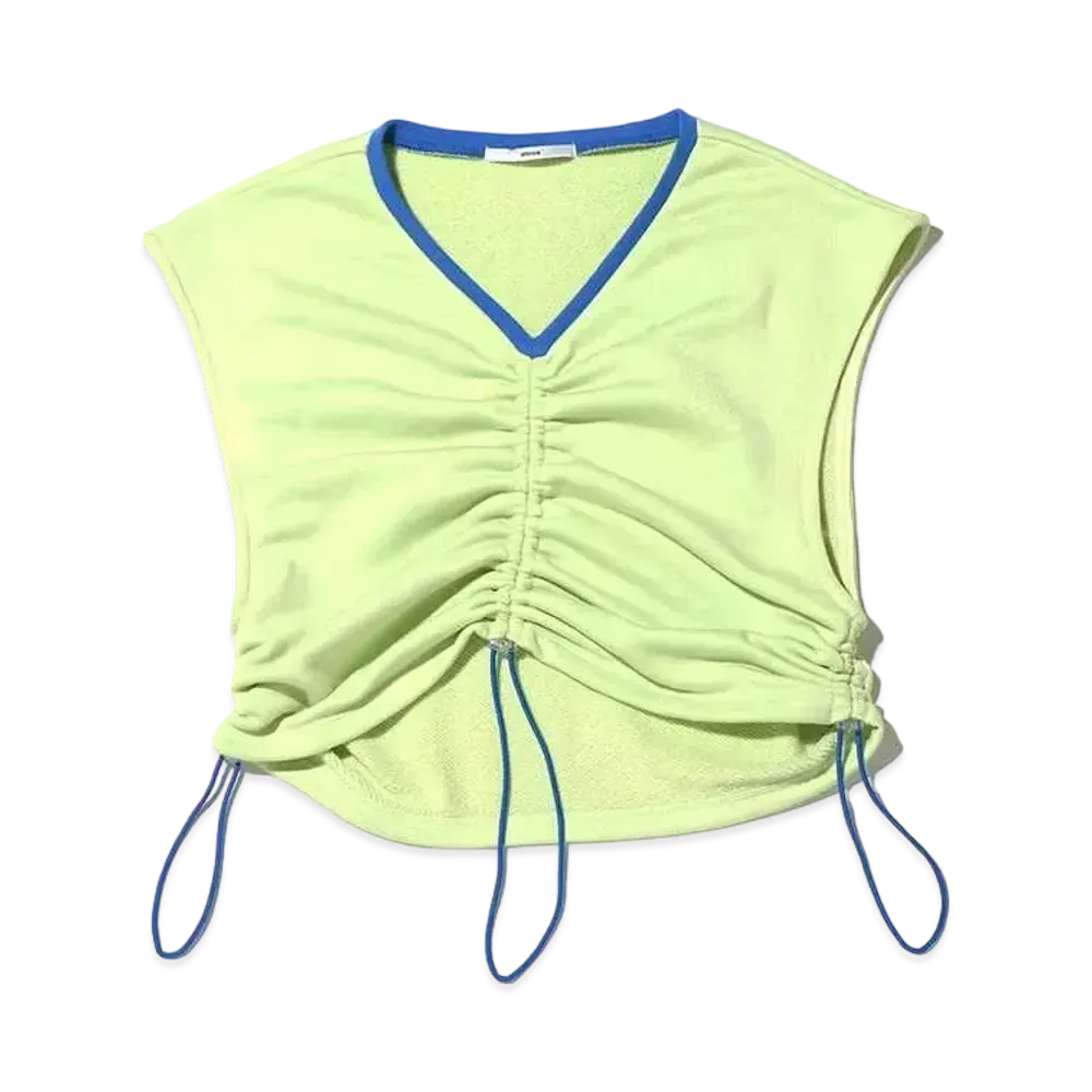atmos pink Teleco Ruched Tops "Mint"